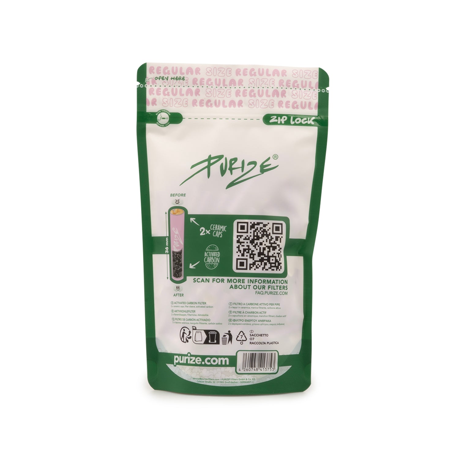 100 PURIZE® Regular Size | LILAC