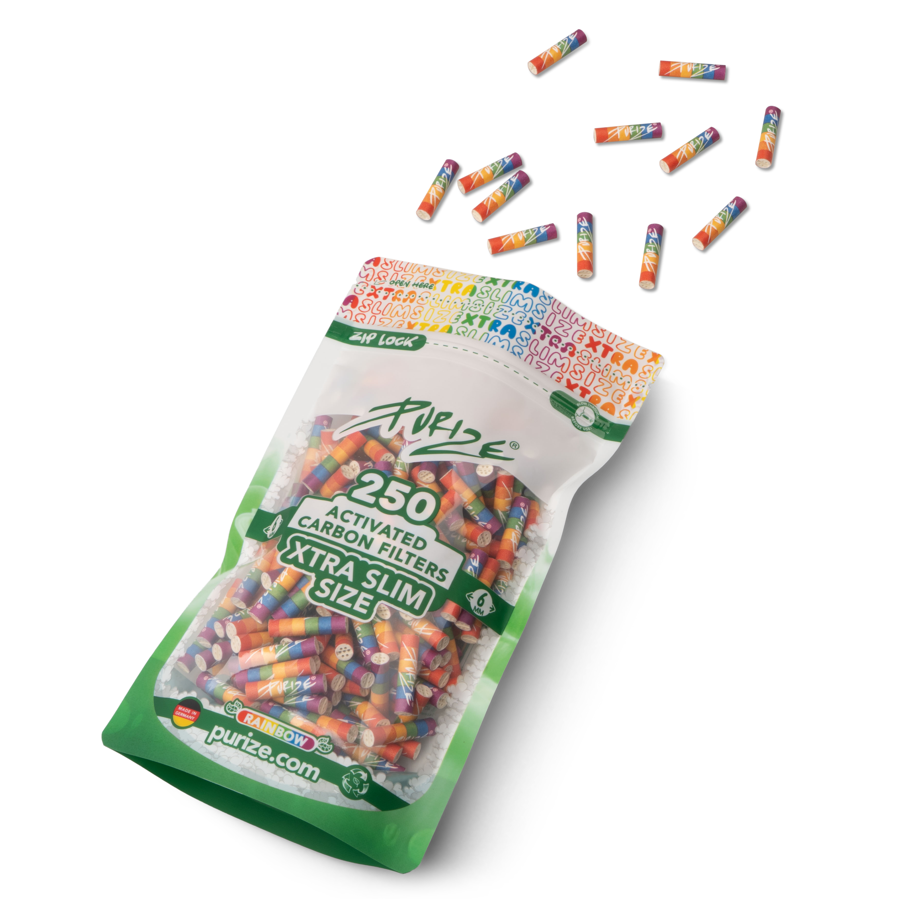 250 PURIZE® XTRA Slim Size | Rainbow