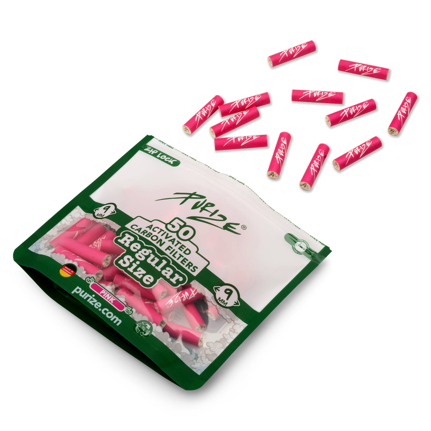50 PURIZE® Regular Size | Pink