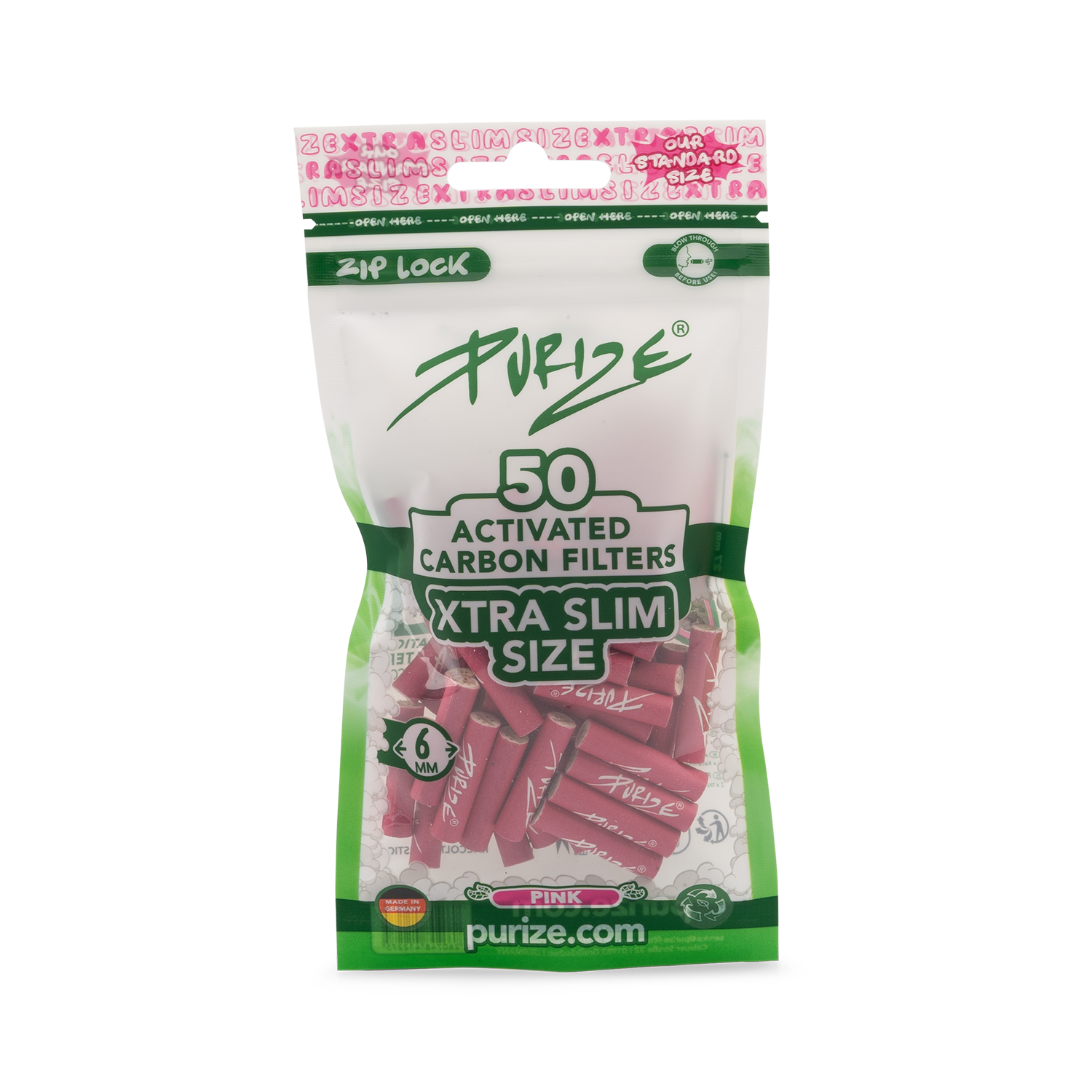 50 PURIZE® XTRA Slim Size | Pink