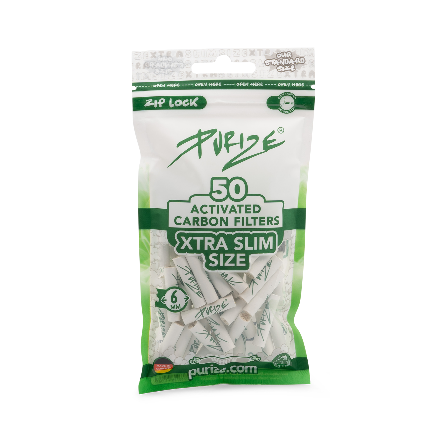 50 PURIZE® XTRA Slim Size | Weiss