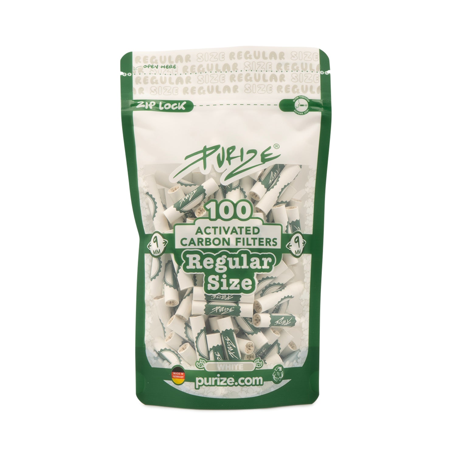 100 PURIZE® Regular Size | Weiss