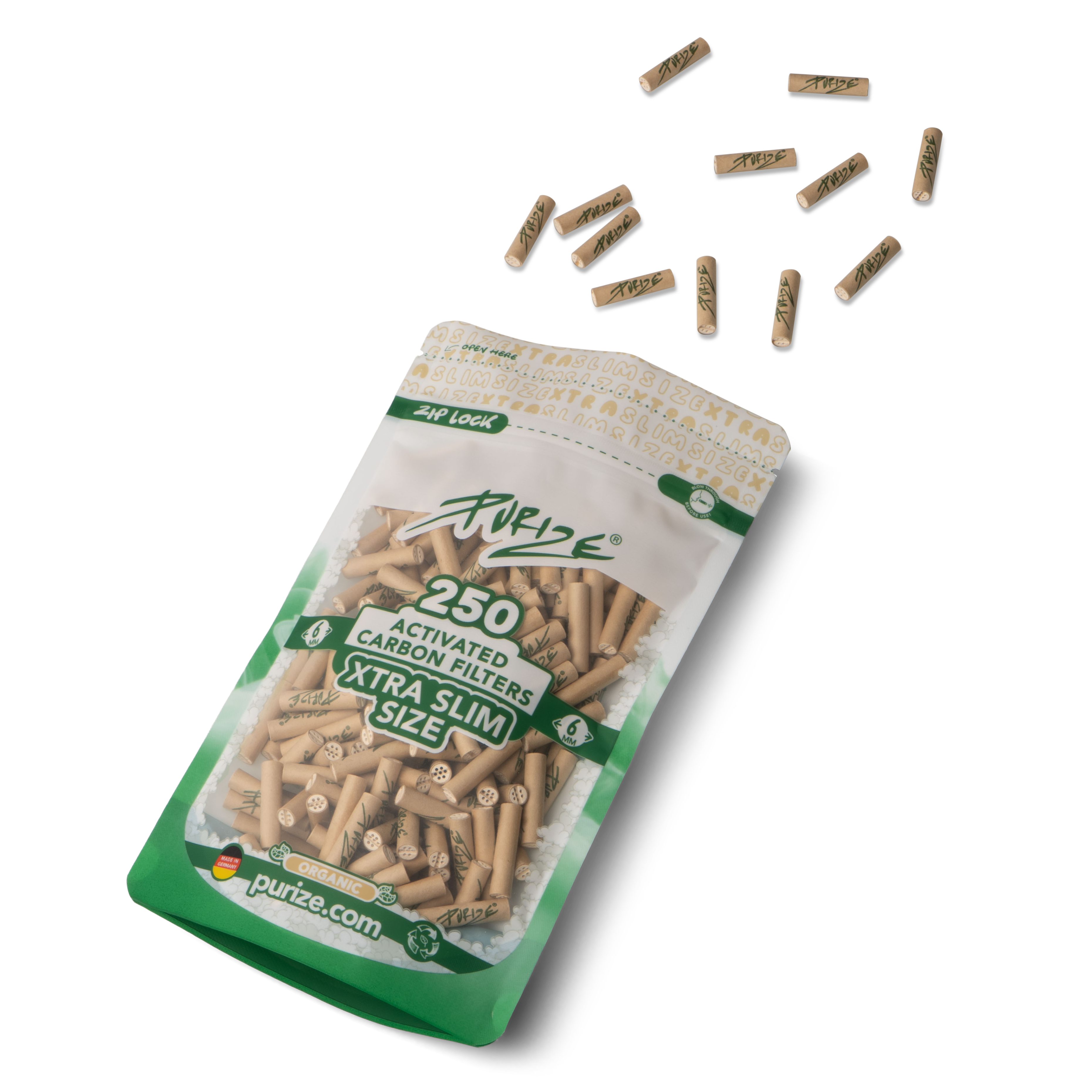 250 PURIZE® XTRA Slim Size | Organic