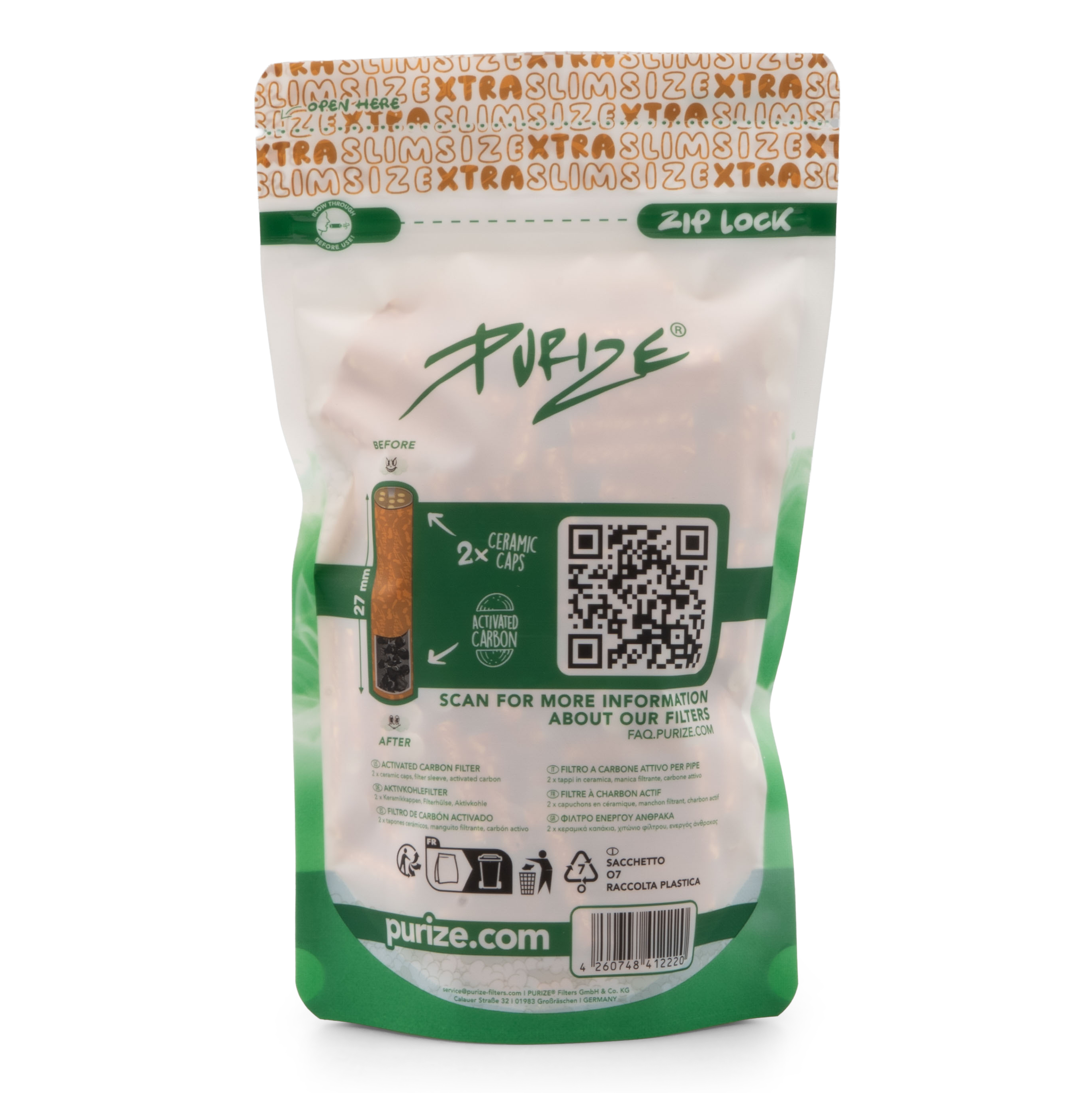 250 PURIZE® XTRA Slim Size | Spy