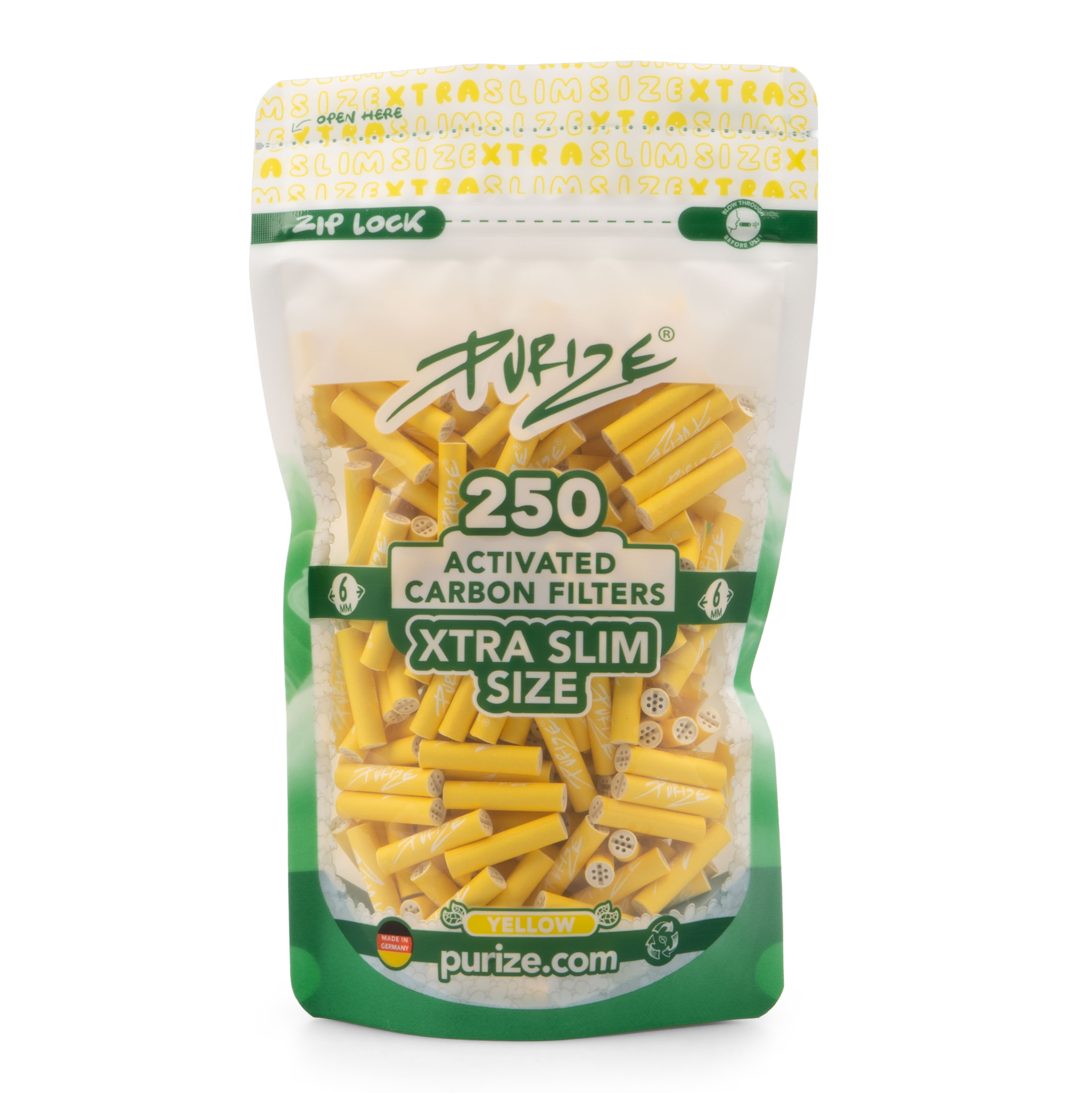 250 PURIZE® XTRA Slim Size | Yellow