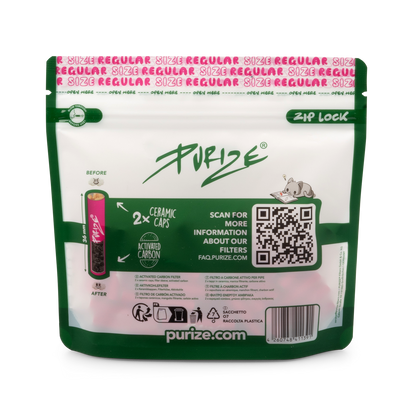 50 PURIZE® Regular Size | Pink