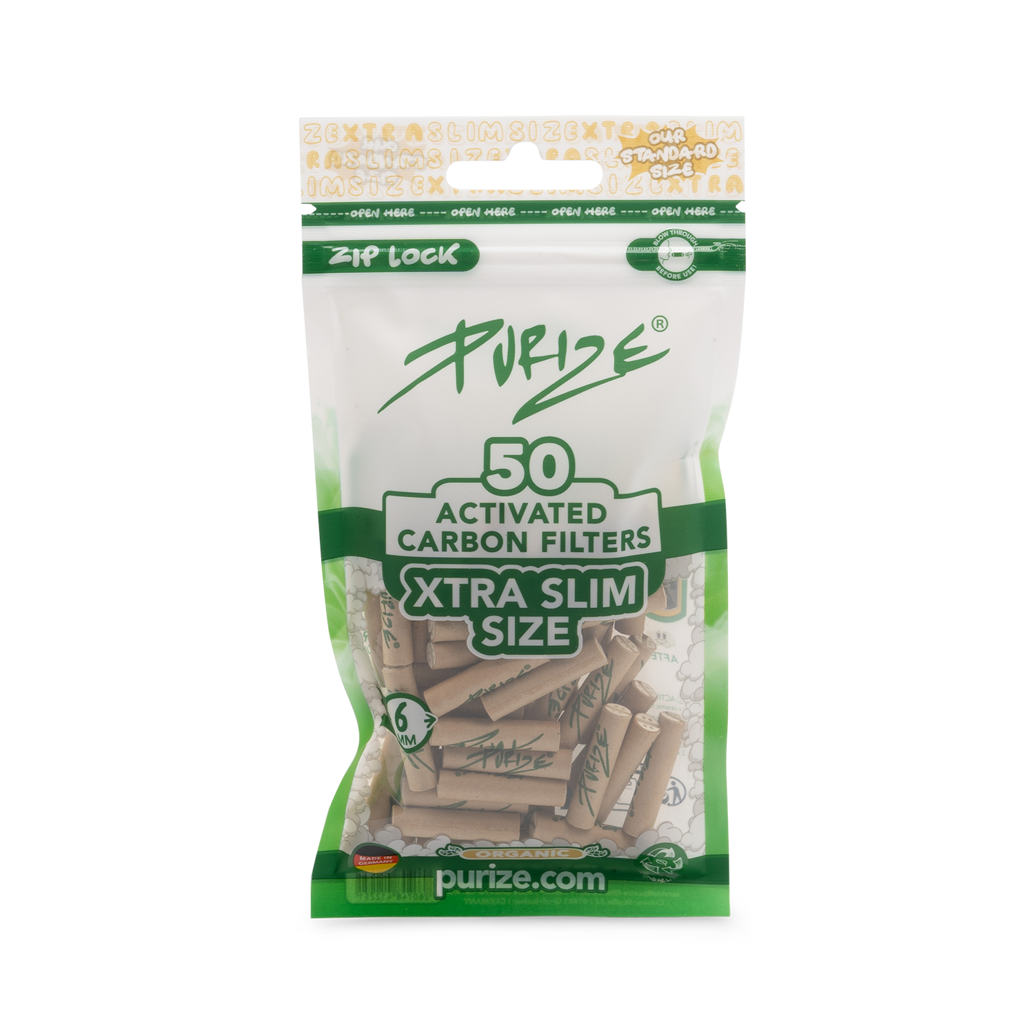 50 PURIZE® XTRA Slim Size | Organic