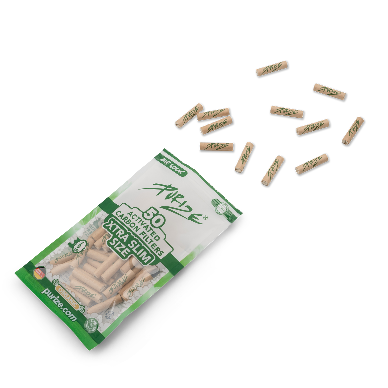 50 PURIZE® XTRA Slim Size | Organic