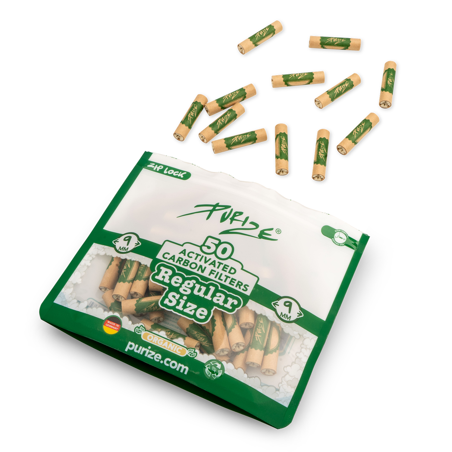 50 PURIZE® Regular Size | Organic