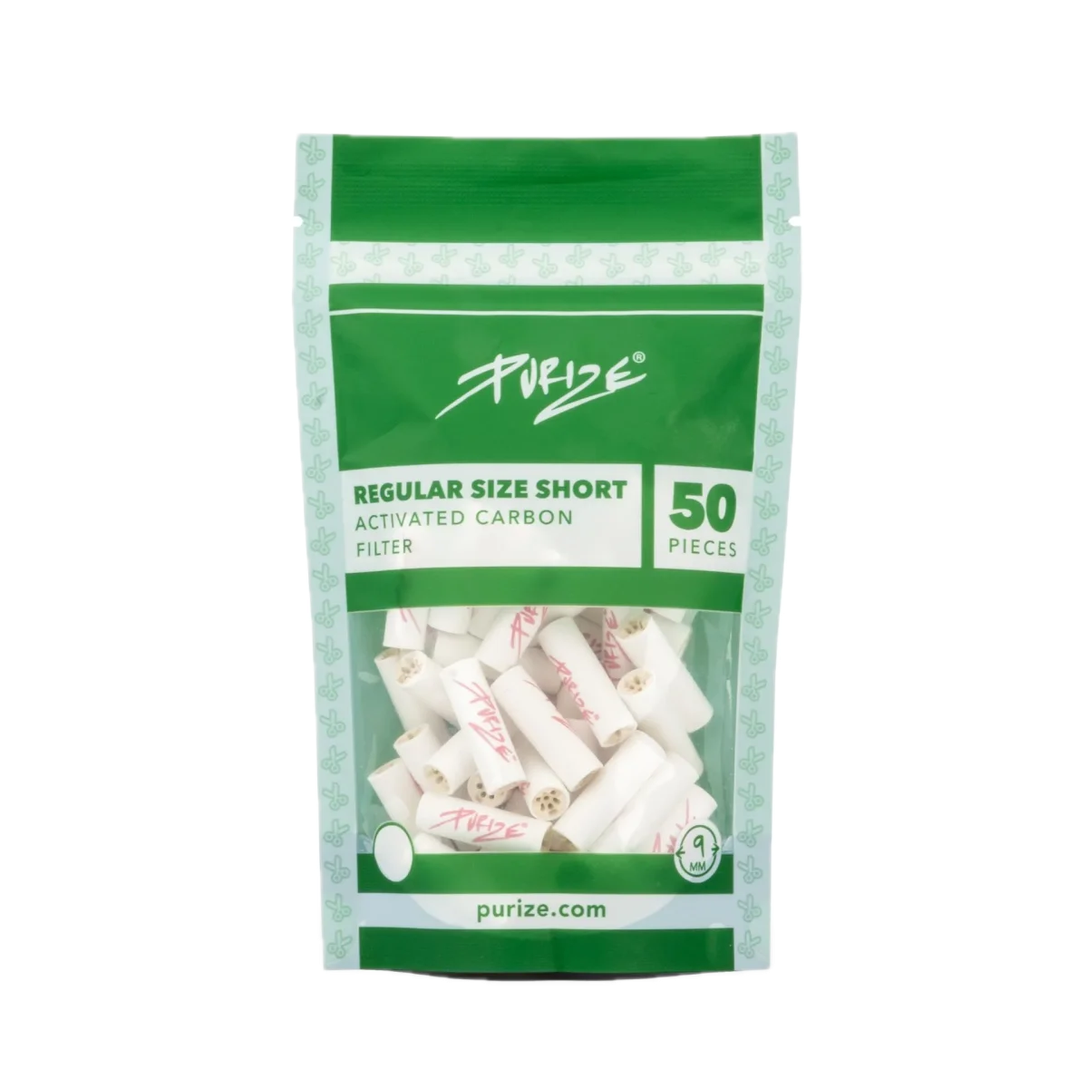 50 PURIZE® - Regular Size Short - 9mm