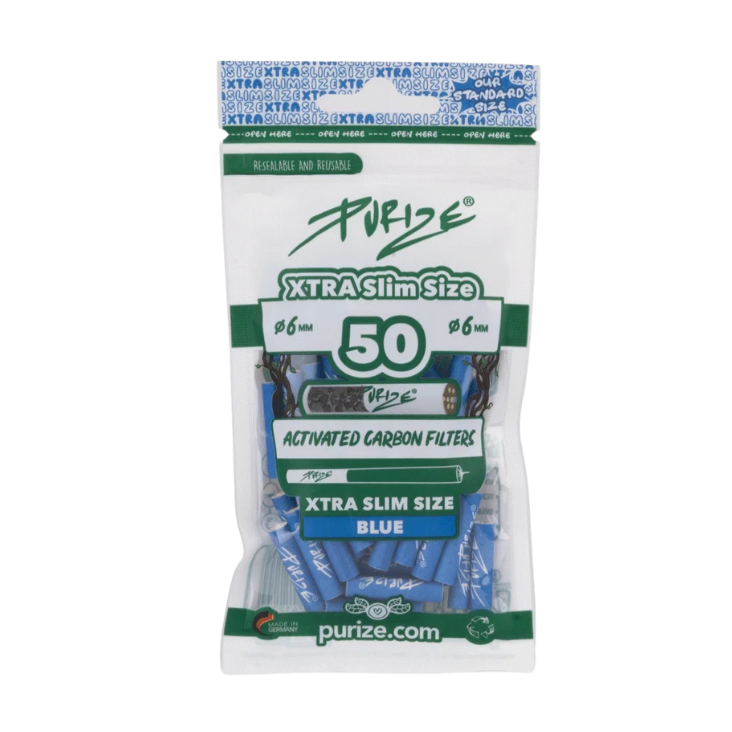 50 PURIZE® Xtra Slim Size | Blue