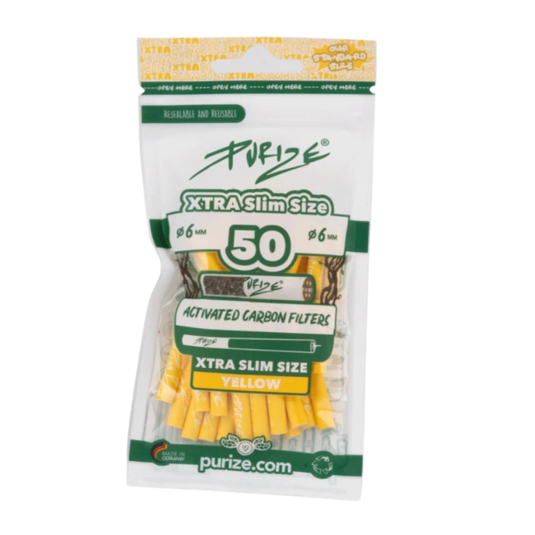 50 PURIZE® Xtra Slim Size | Yellow