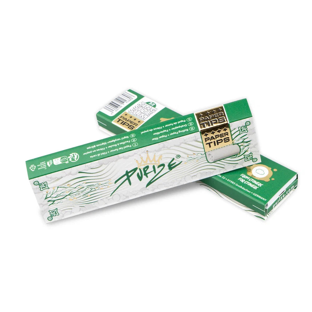 PURIZE® King Size Slim + Paper Tips