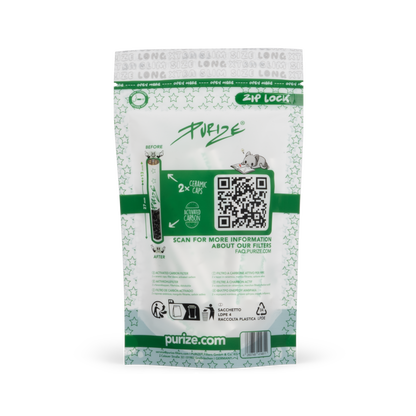 50 PURIZE® XTRA Slim Size Long | White