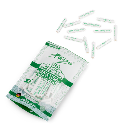 50 PURIZE® XTRA Slim Size Long | White